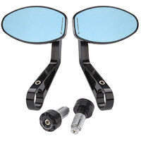 Bar End Mirrors No Glare Kawaski Suzuki Aprilia PAIR