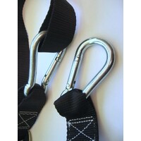 Motorbike Tiedowns Tie downs with BONUS rear tyre strap