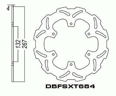 Disc Rotor Front XT600 84-95