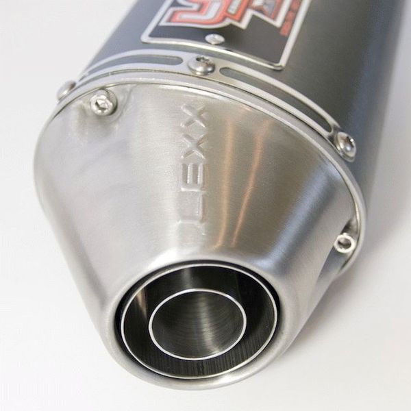 Lexx Slip On Silencer Exhaust Muffler For KTM 250 450 525 530 EXC XCF SXF Black