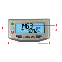 Honda CRFAS10 Speedometer to fit CRF250X CRF450X 2010 to 2015 