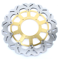 Stopp 320mm Oversize Gold Disc with silver TRS083 bracket for Honda CRF250X CRF450X CR125