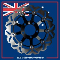 Disc Rotor Wave Front Floating for Suzuki GSF600 S Bandit 00-04