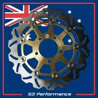 Disc Rotor, Gold Front, Floating, Gold, Suzuki GSXR600/750 K4,K5 Front 04-05 GSX-R1000 K3-K4 Fro...