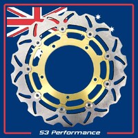 Front Wave Disc Brake Rotor Yamaha R1 YZF-R1 FZ1 GOLD