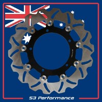 Disc Rotor, Front, Floating, Yamaha YZF-R1 04-10, R6 05-10