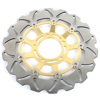 Gold Front Floating Brake Disc fits Triumph TT 600 2000-04 Daytona 600 2003-2007