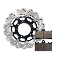 Front Brake Disc and Pads fits Suzuki GSX-R600 GSXR600 2006-2007 06-07