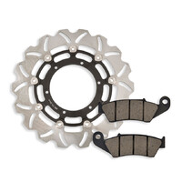 Front Brake Disc and Pads fits Suzuki DR-Z400 DRZ400 SM  2005-2012 05-12