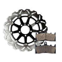 Front Brake Disc and Pads fits Kawasaki ZX6R ZX-6R ZX636 Ninja 2002 2002