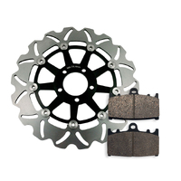 Front Brake Disc and Pads fits Kawasaki ZRX1200 R ZR1200 2001-2008 01-08