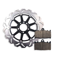 Front Brake Disc and Pads fits Kawasaki ZX900 ZX-9R ZX9 Ninja 1996-1997 96-97