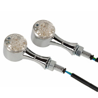 Stopp Hammer Chrome LED indicators (PAIR)