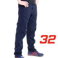 Protective Motorcycle Jeans, Indigo Blue, 32 Waist