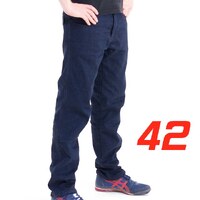 Protective Motorcycle Jeans, Indigo Blue, 42 waist