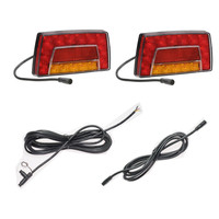 LED Trailer Lamp Kit, 2x LED Trailer Lamps with complete plug & play harness