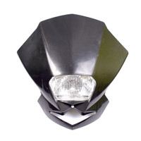 Dirt bike Trail bike Motorbike Enduro Off road Headlamp Head light BLACK suit Yamaha Suzuki Honda KTM