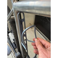 NVISAGE Blue Anodized Titanium Bottle cage