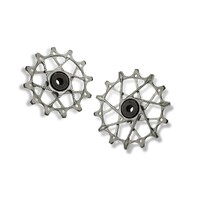 Garbaruk Pulleys for SRAM groupset MTB derailleurs 12T + 14T- Silver