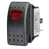 Sealed On/Off Rocker Switch with Red LED