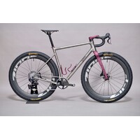 Simpatico Gamma Titanium gravel frame chassis