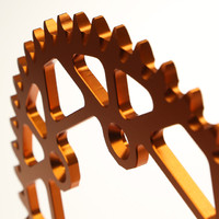 Rear Sprocket for KTM all EXC SX SXF models 1990-2014 Anodised Orange 49 Tooth