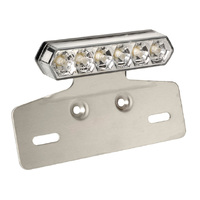 Aluminium Tail Light with LED and number plate lighting