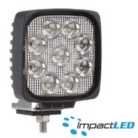 LED Work Lamp, 10-30V 27W Square