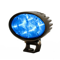 Blue Forklift warehouse pedestrian safety warning lamp - shines blue spot on ground