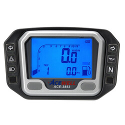 Acewell ACE-3853 Motorbike digital speedo with LCD