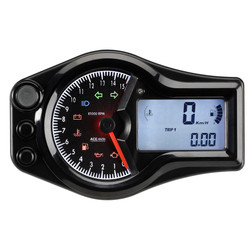 Acewell 15000rpm Digital Sports/Track Bike Speedometer with Analogue Tachometer