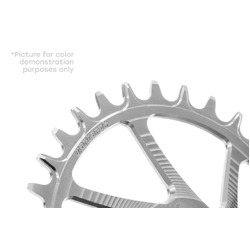 Garbaruk Chainring for Cannondale Hollowgram Round 32T Silver