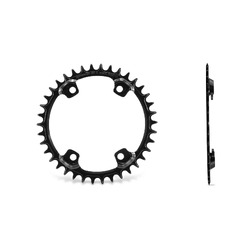Garbaruk for Shimano GRX Round Chainring 44T Black