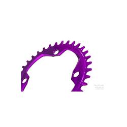 Garbaruk Chainring for 107 BCD SRAM AXS Round 46T Violet
