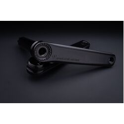 Garbaruk  Road and Gravel Crankset Black crankarms/ Black Lockring