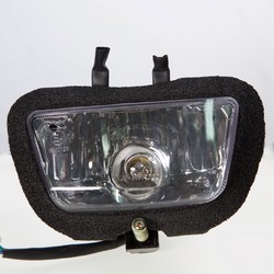 ECE Approved Headlamp with foam pad, 3 pin SWS connector and rubber boot..