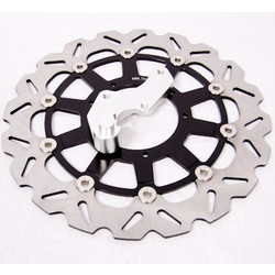320mm Oversize Disc with silver TRS083 bracket for Honda CRF250,CRF450