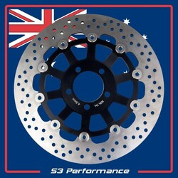 Stopp Round Disc Rotor Front Floating Kawasaki Z1000 ZR1000 2003-2006 03-06