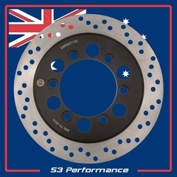 Round rear disc rotor for Hyosung GT125, GT250, GT650