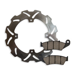 Front Brake Disc and Pads fits Honda CR500 CR500R  1995-2001 95-01