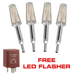 2 Pair of INDBLD LED Indicators and Free LED Flasher (INDBLD x 2, LEDFSH x 1)