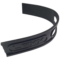 Rubber mounting strip for Lexx pipe brace