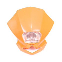 Dirt bike Trail bike Motorcycle Motorbike Enduro Off road Headlamp Head light Orange suit KTM