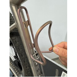 NVISAGE Pink Anodized Titanium Bottle cage