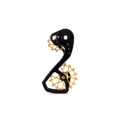 Garbaruk AXS Rear Derailleur Cage Black + Pulley kit for SRAM 12 speed Force AXS black pulleys