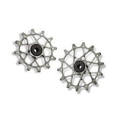 Garbaruk Pulleys for SRAM groupset MTB derailleurs 12T + 14T- Silver