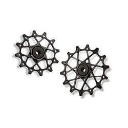 Garbaruk 12/16 Rear Derailleur Pulleys for SRAM with Garbaruk cage Black