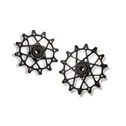 Garbaruk 12/16 Rear Derailleur Pulleys for SRAM with Garbaruk cage Black