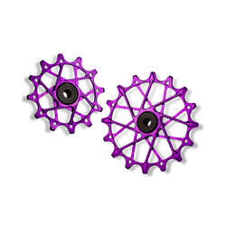 Garbaruk 12/16 Rear Derailleur Pulleys for SRAM with GARBARUK cage VIOLET