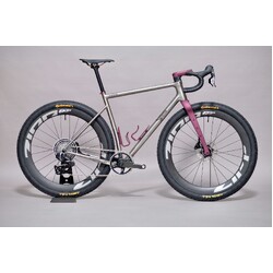 Simpatico Gamma Titanium gravel frame chassis